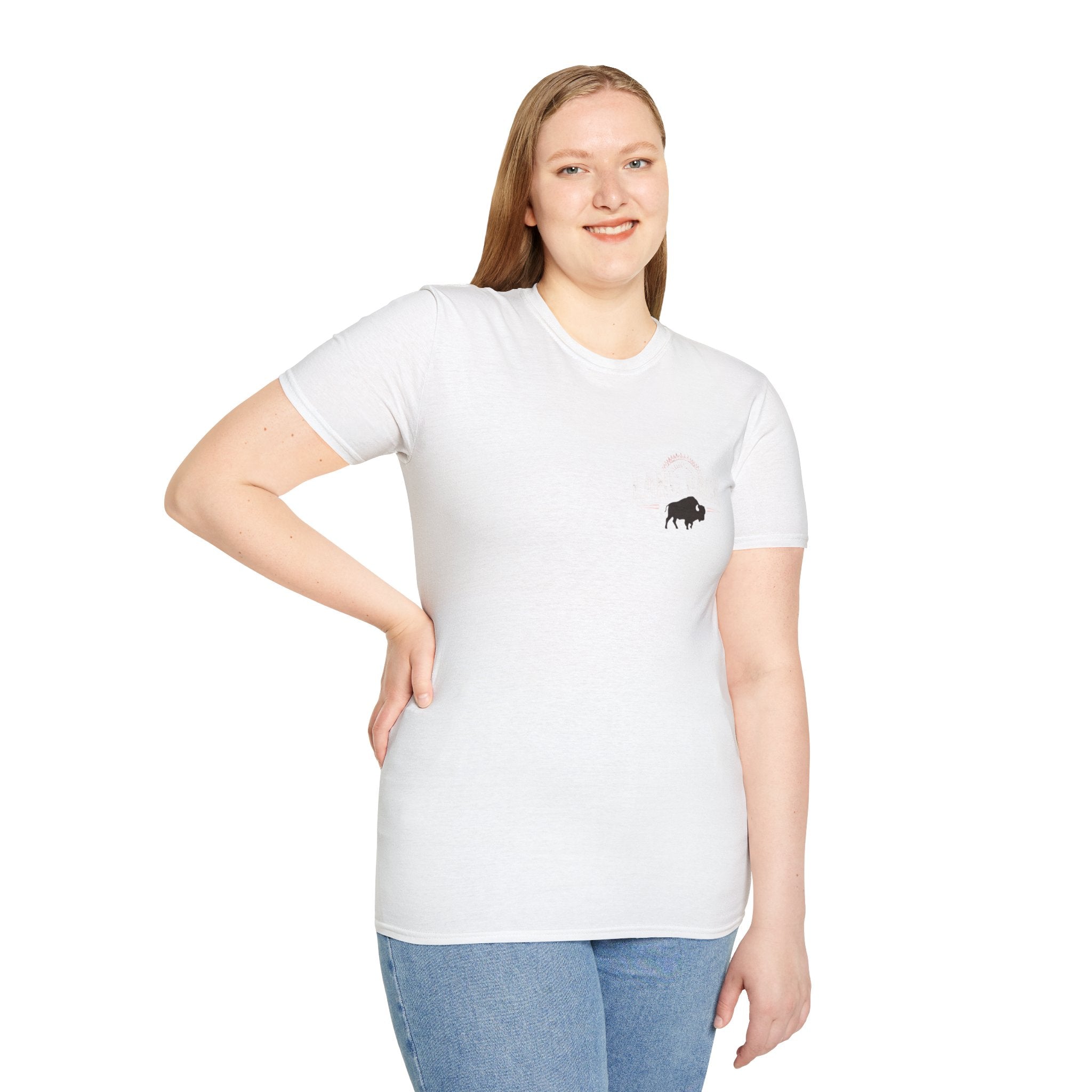 'Land Back' Unisex Softstyle T-shirt