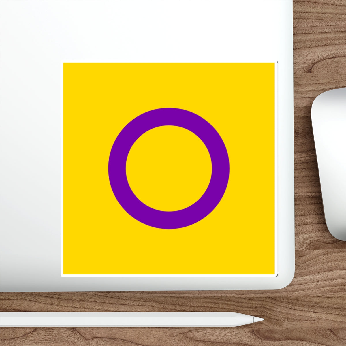 Die-Cut Stickers - Intersex Pride