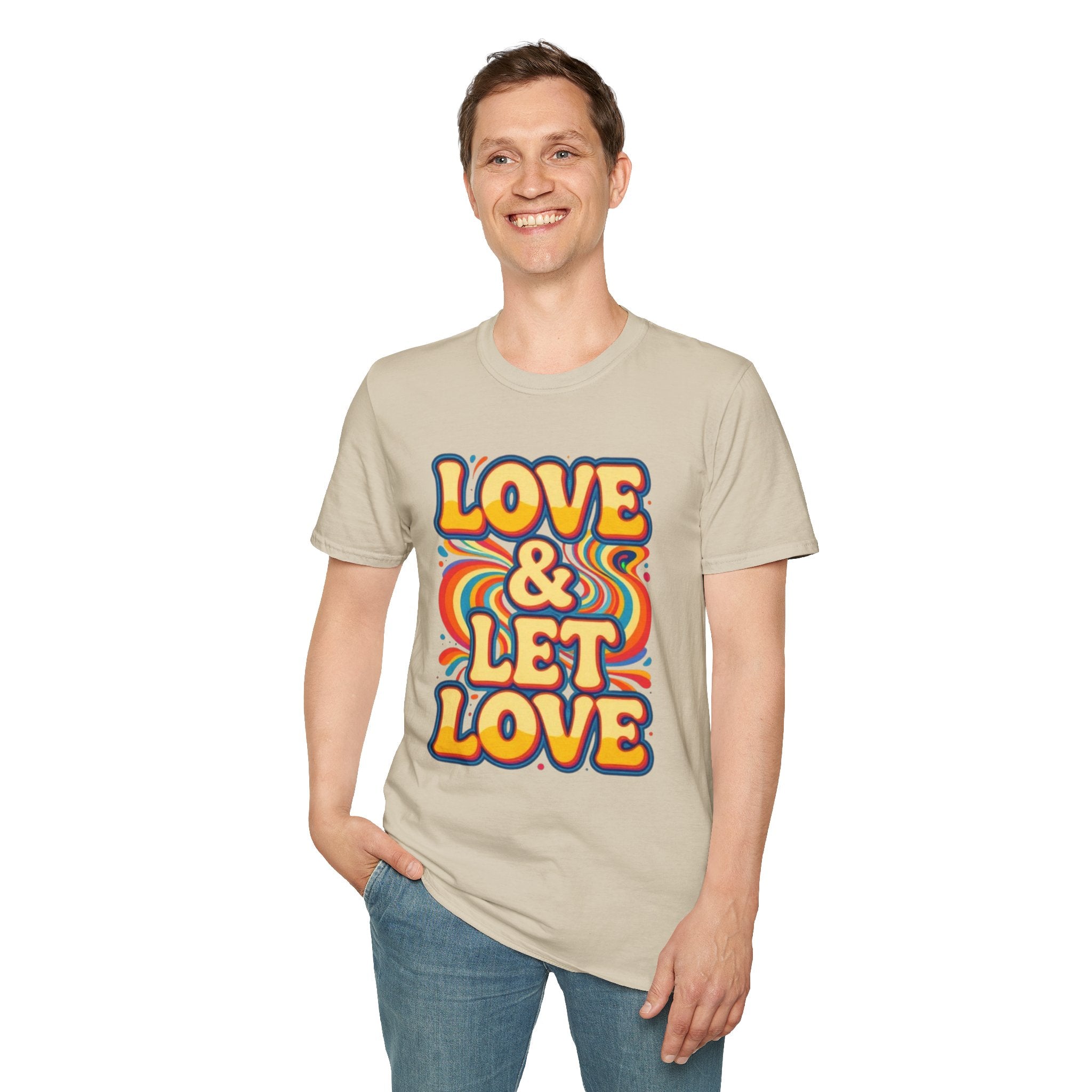 Love & Let Love Retro T-Shirt