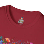 Floral 'FTP' Graphic T-Shirt