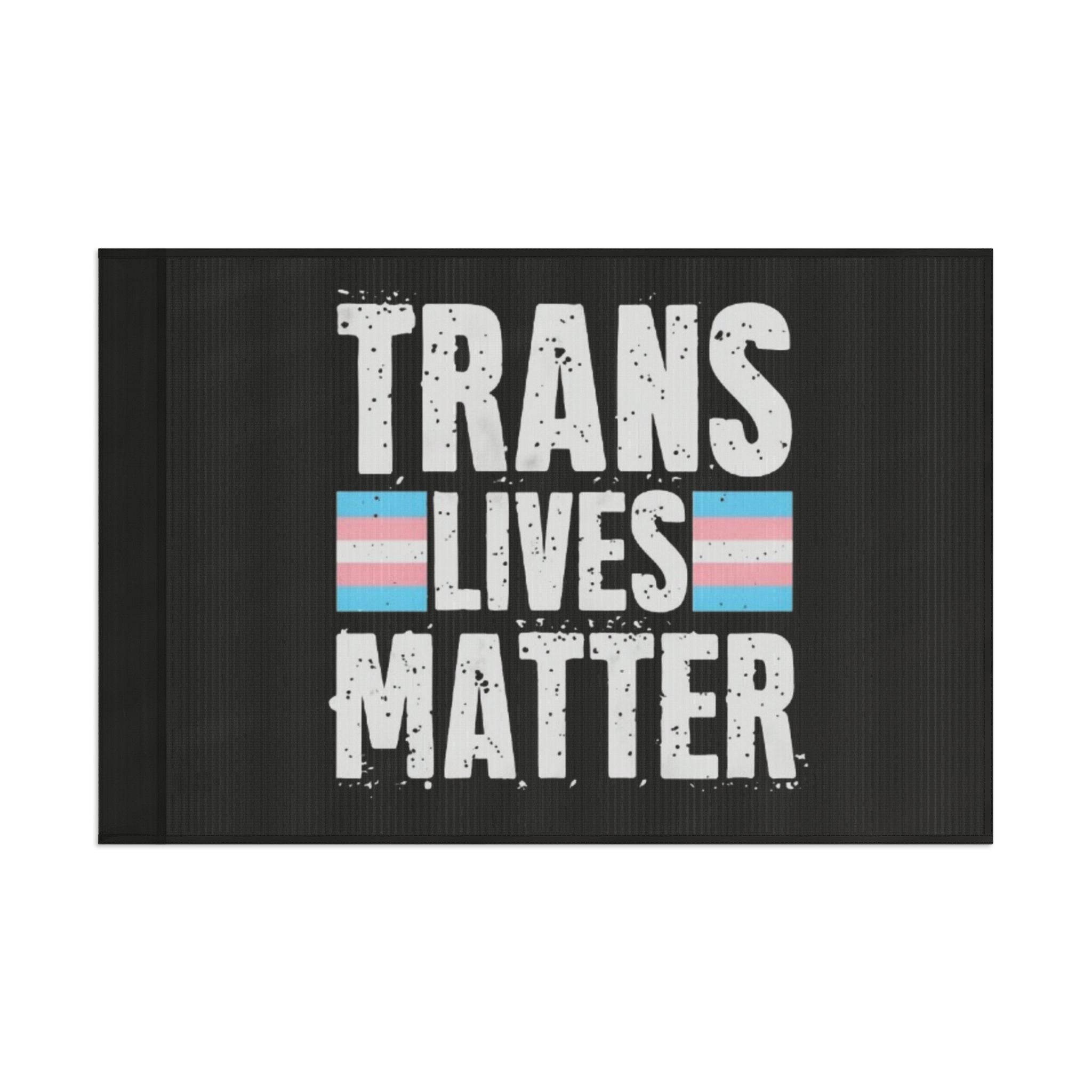 Trans Lives Matter Flag - Aesthetic LGBTQ+ Banner for Celebration & Home Decor