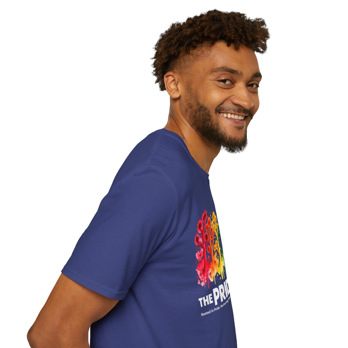 Pride Tree Las Vegas White Text T-shirt