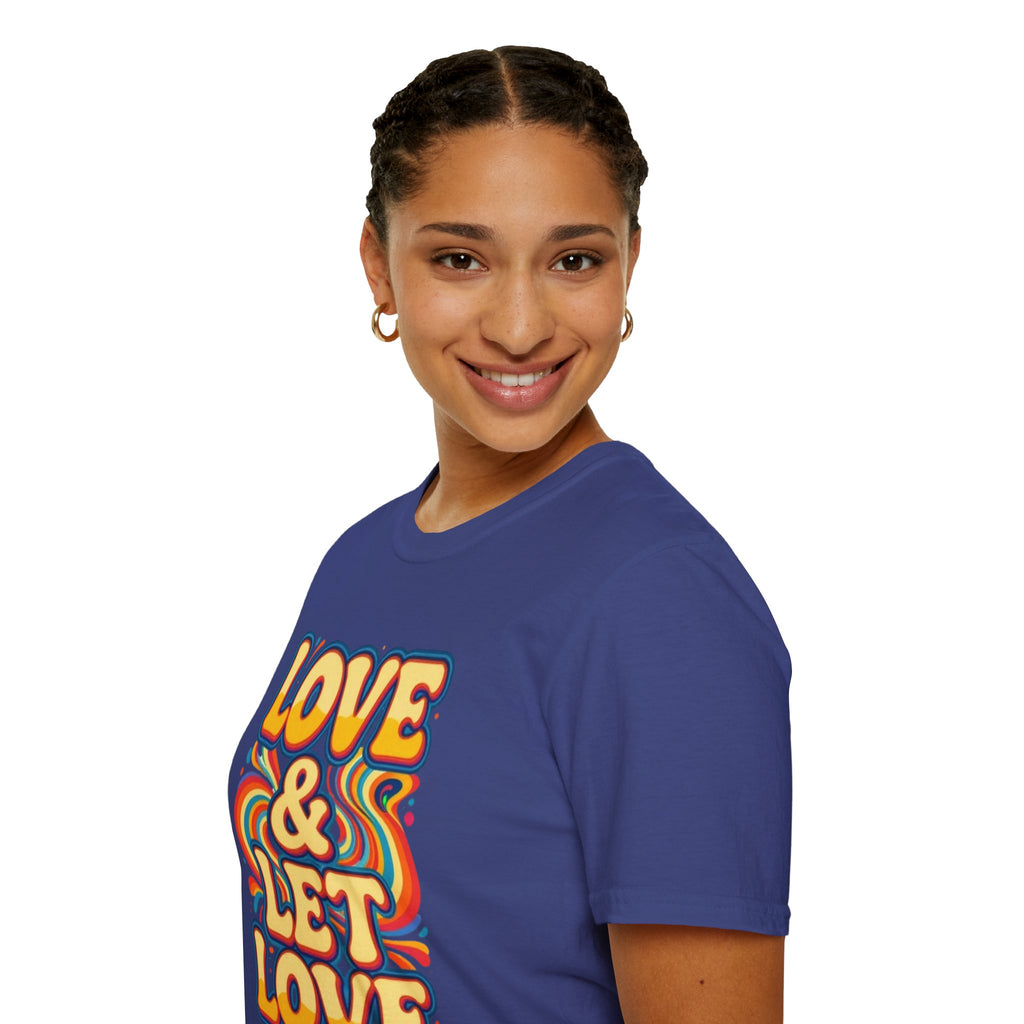 Love & Let Love Retro T-Shirt