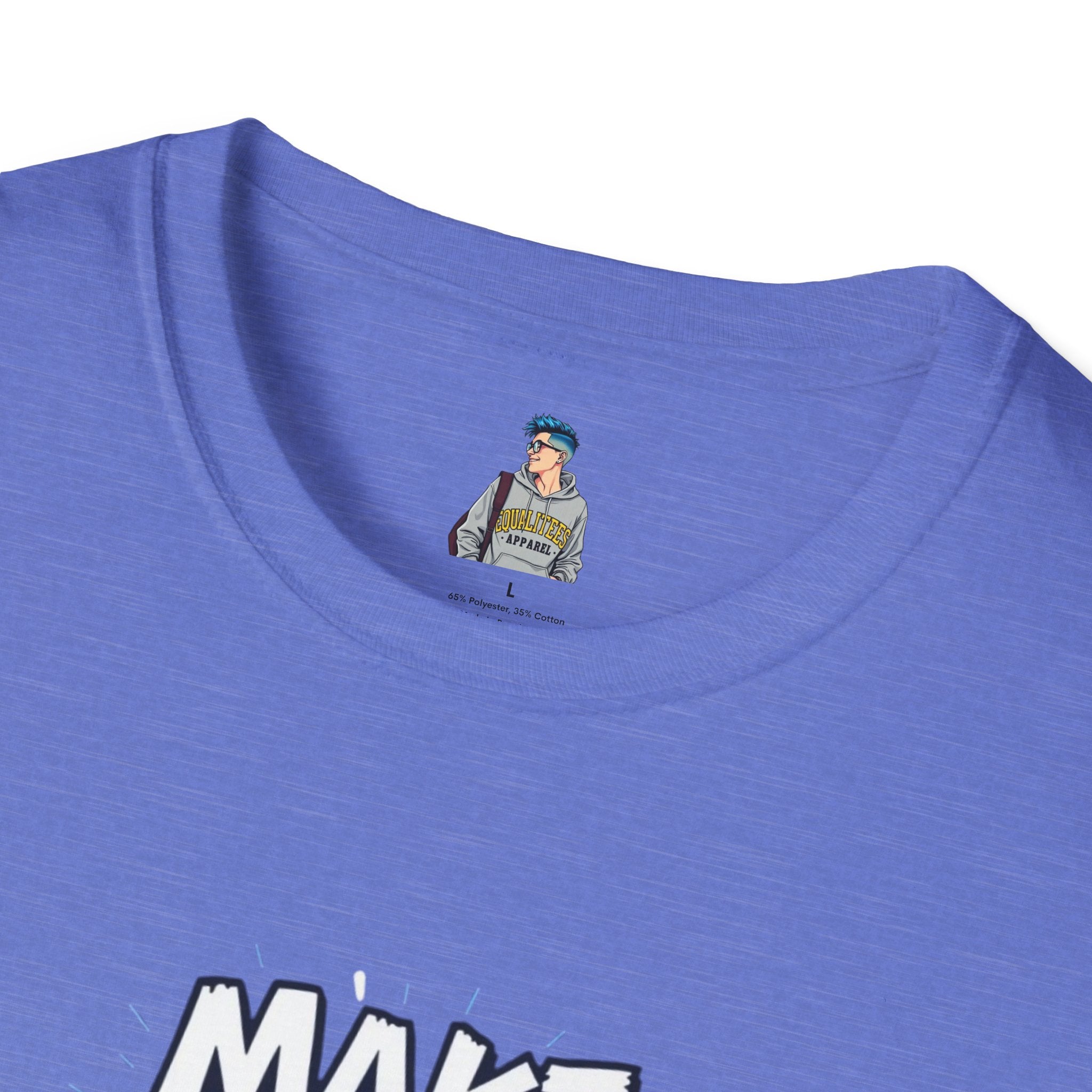Make Good Trouble Trans Colors Graphic Unisex T-Shirt - Bold Statement Tee for Activists & Dreamers
