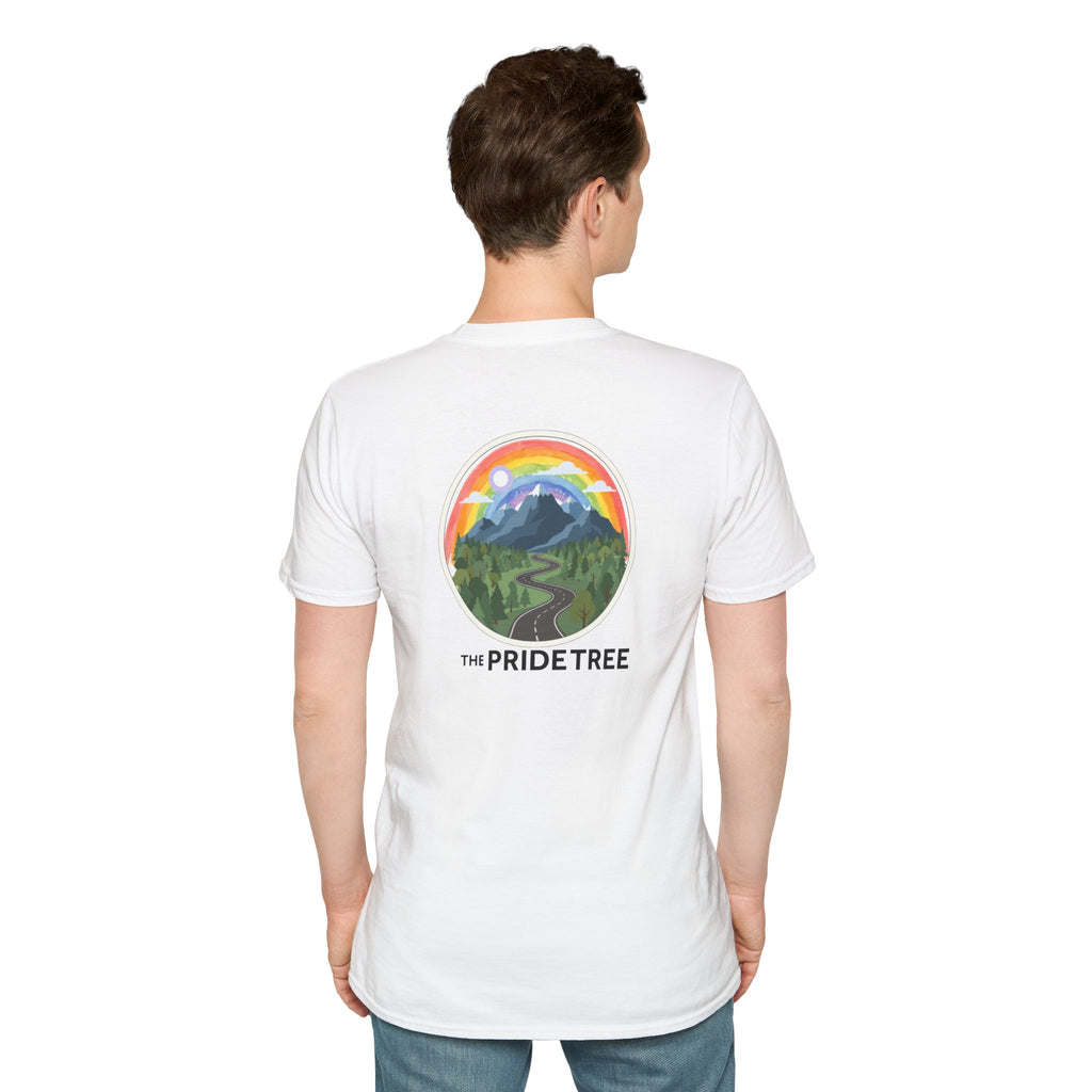 Pride Tree Las Vegas Mountain Graphic T-Shirt