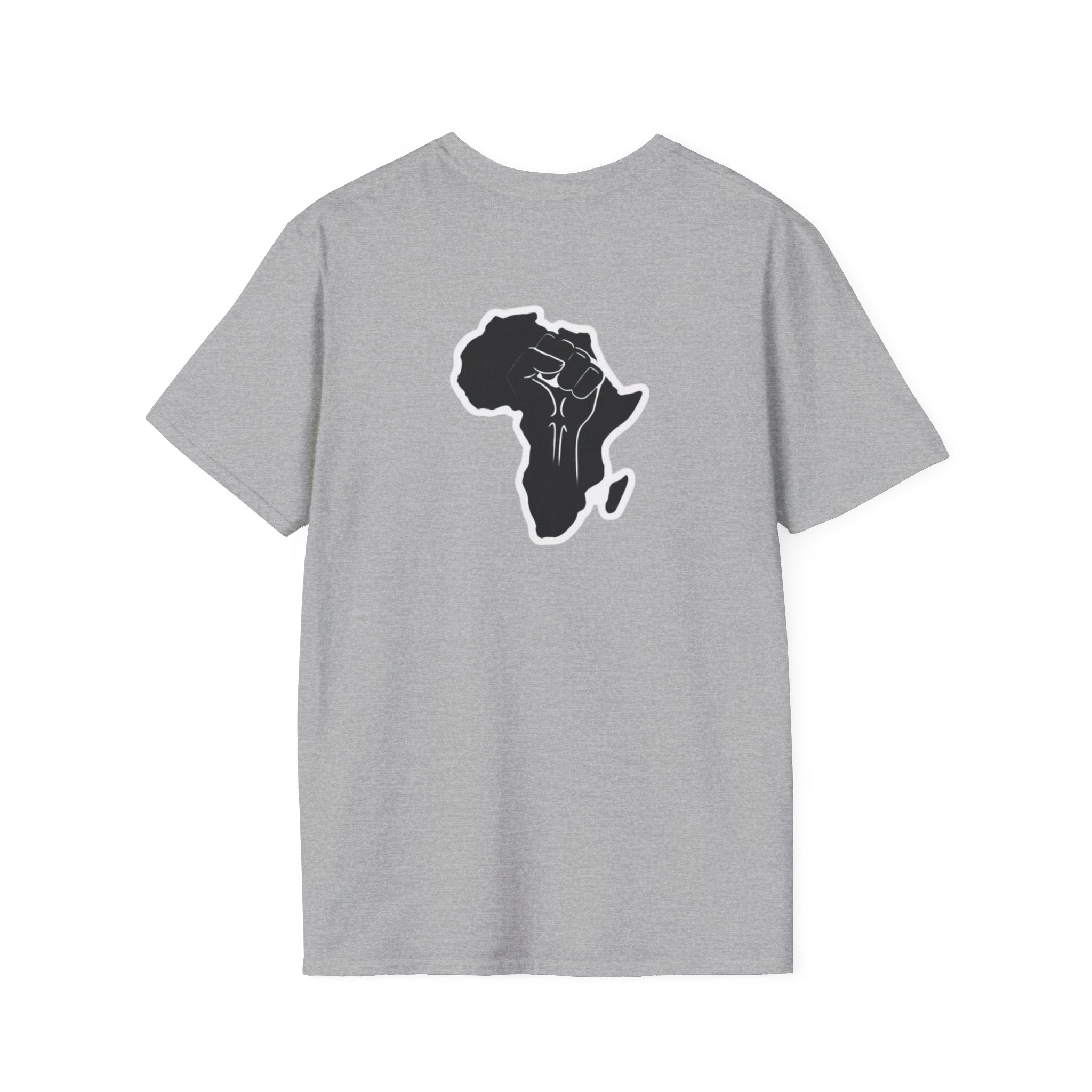 Unity and Heritage Unisex Softstyle T-Shirt with Pan-African Heart
