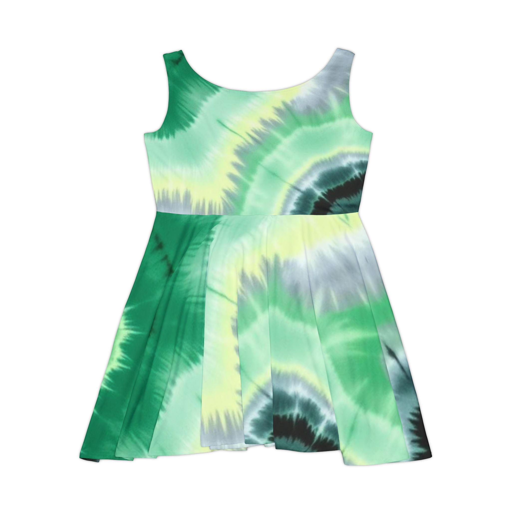Tie-Dye Skater Dress - Perfect for Summer Outings & Festivals