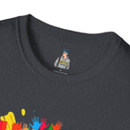 Unisex Softstyle T-Shirt - Hate Has No Place Colorful Graphic Tee
