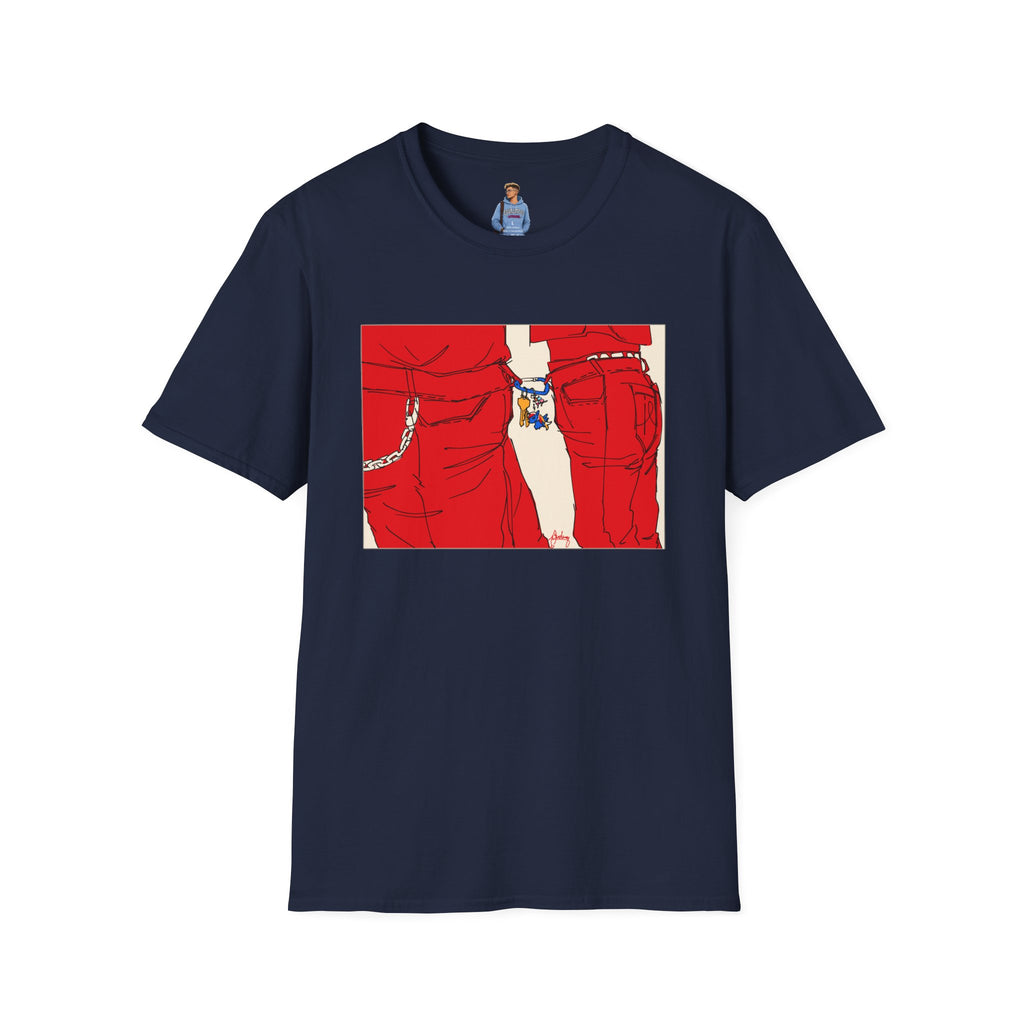 Red Jeans by Audrey Pride Tree Las Vegas T-Shirt