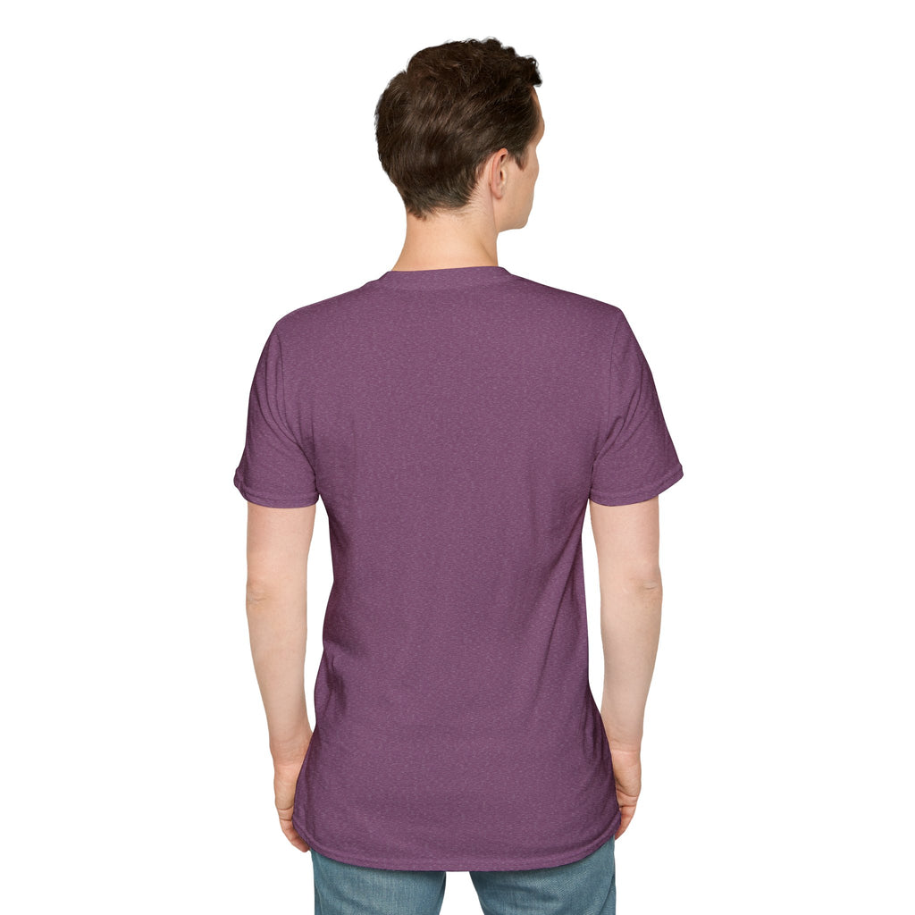 Unisex Softstyle T-Shirt with Eye Roll Emoji | Casual Graphic Tee for Everyday Humor