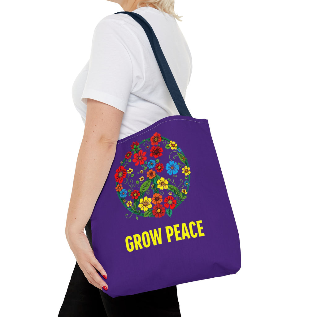 Grow Peace Tote Bag