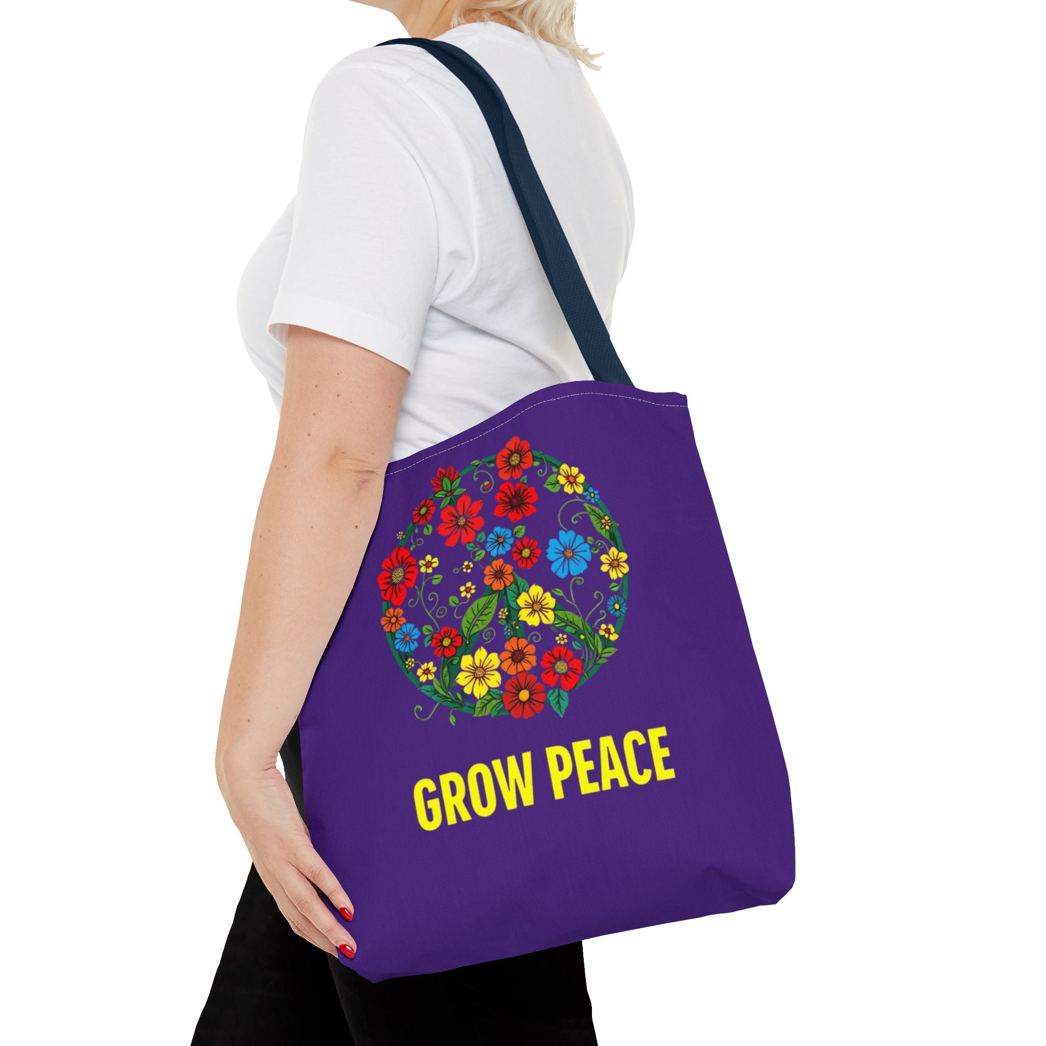 Grow Peace Tote Bag