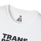 Unisex Softstyle T-Shirt - 'Trans People Exist. Trans People Matter.' Equality Apparel