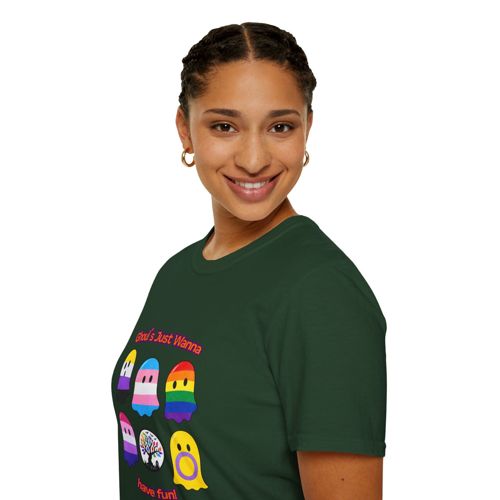 Ghouls Just Wanna Have Fun Pride Tree Las Vegas T-Shirt