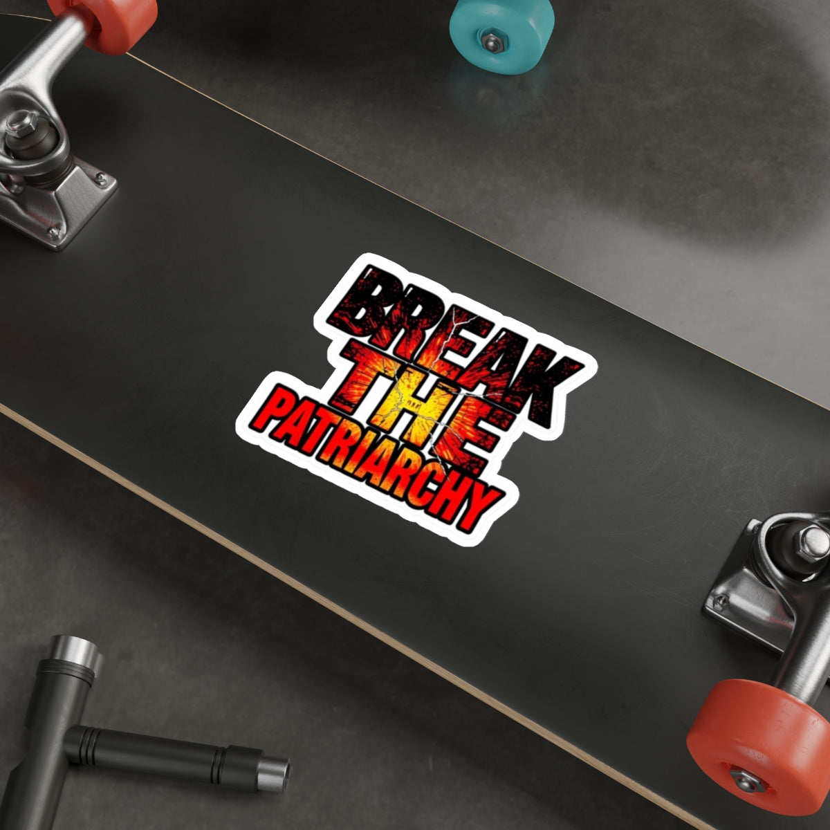 Die-Cut Stickers - BREAK THE PATRIARCHY