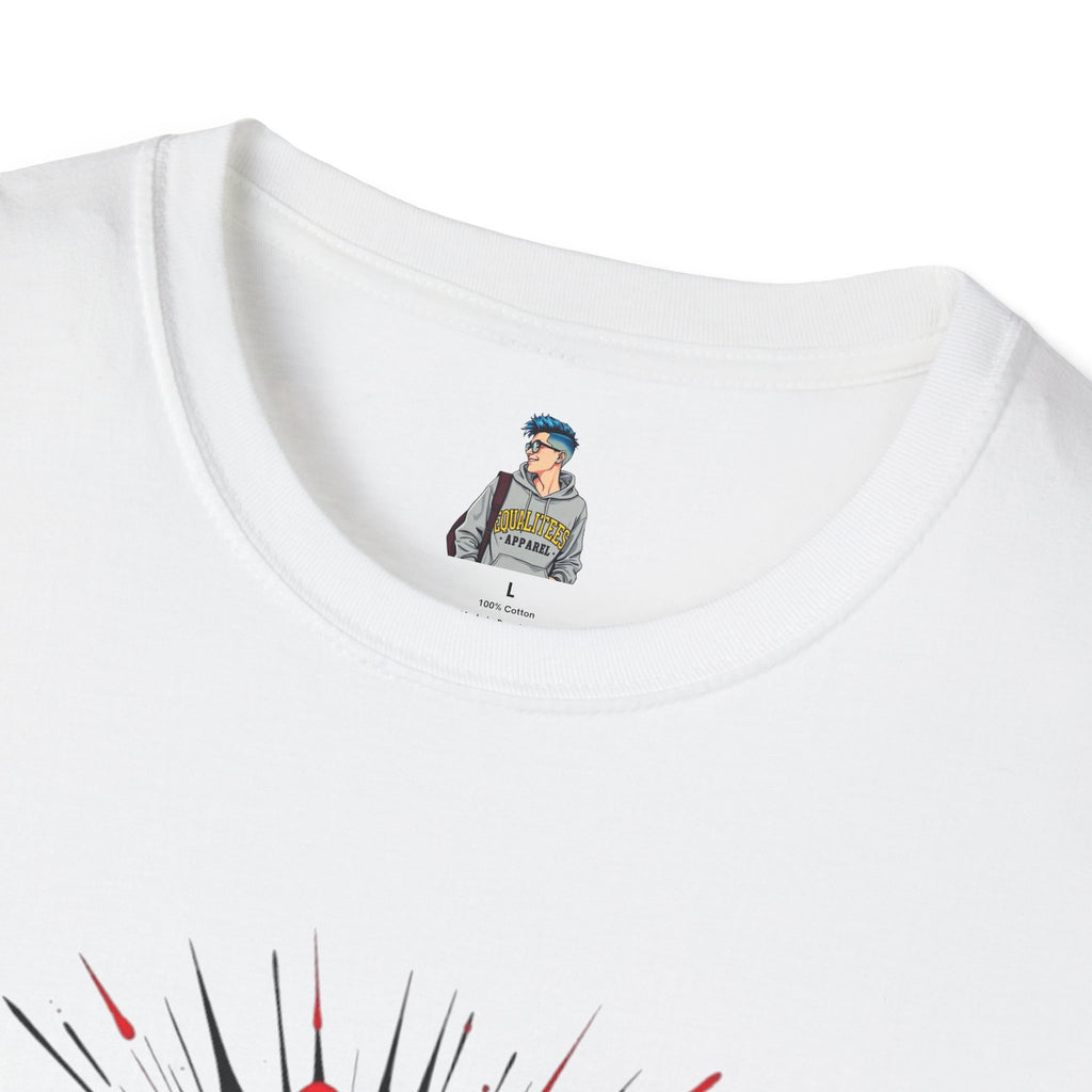 Unisex Softstyle T-Shirt with 'FDT' Graphic - Casual Streetwear for Everyday Style