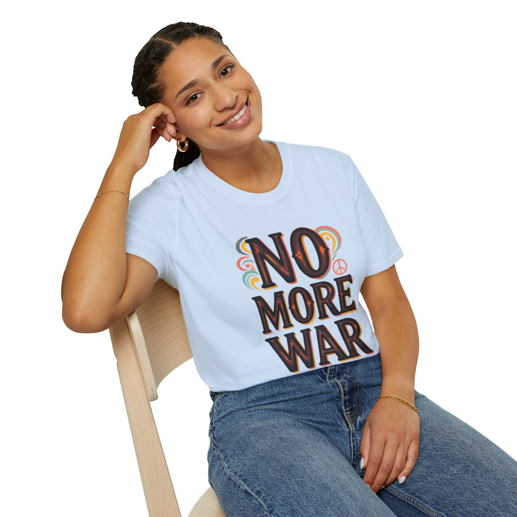 No More War Peace T-Shirt — Retro Anti-War Graphic Tee