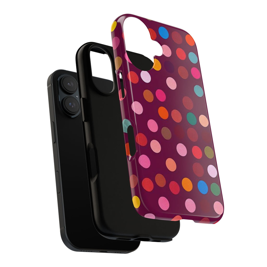 Polka Dot Tough Case for iPhone