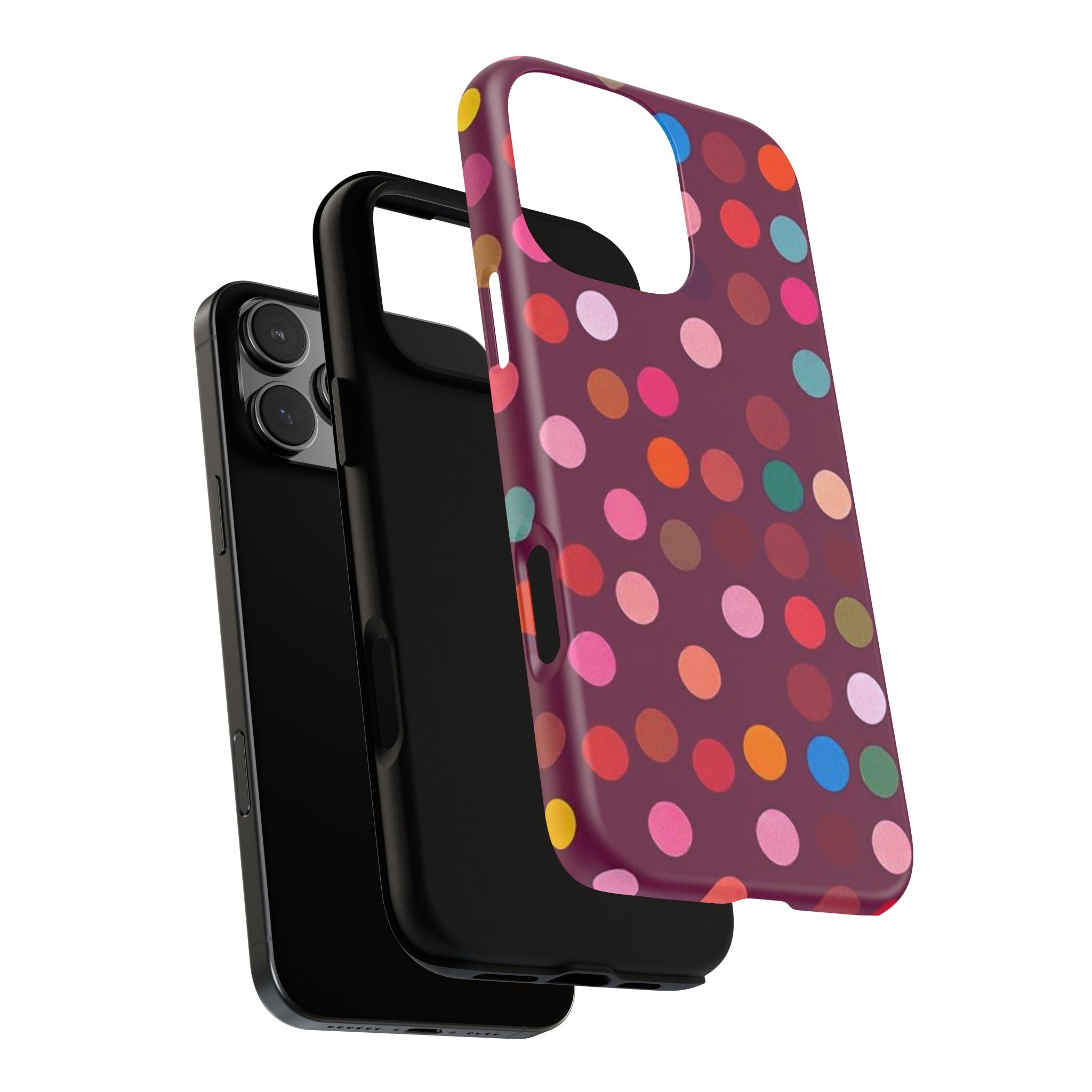 Polka Dot Tough Case for iPhone