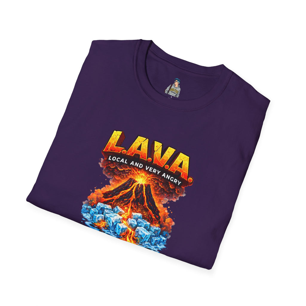 LAVA (Local and Very Angry)  Adult Fit Graphic Tee