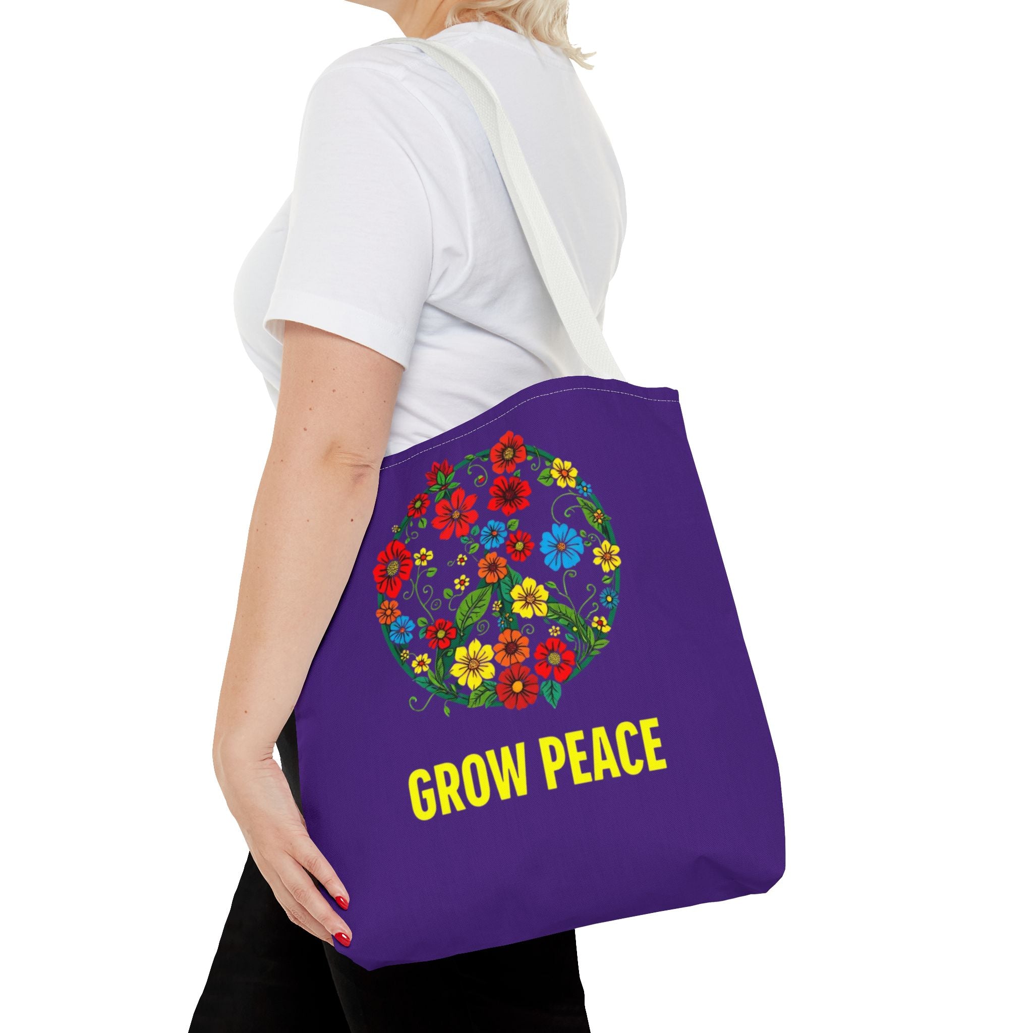 Grow Peace Tote Bag