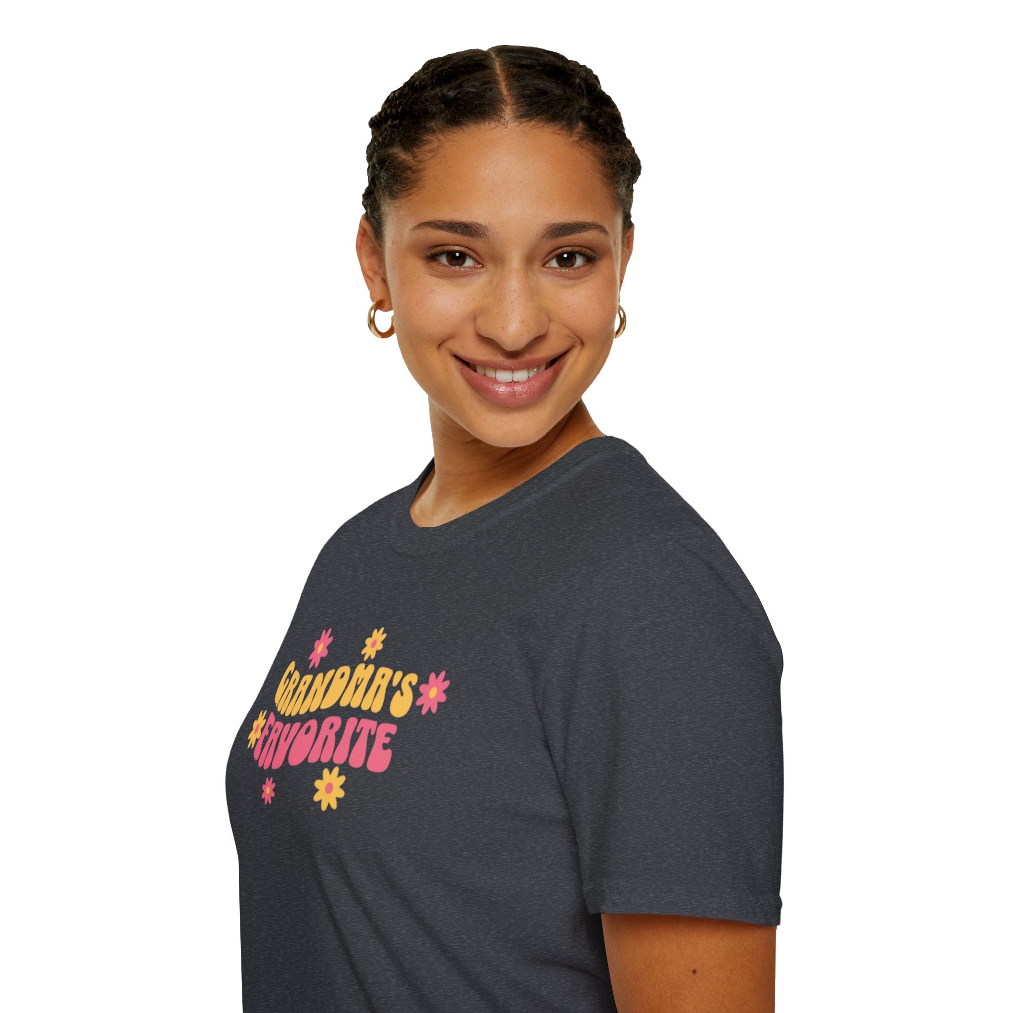 Grandma's Favorite Unisex Softstyle T-Shirt - EqualiTees.Me