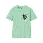 Mystical Wolf Design Unisex Softstyle T-shirt