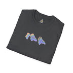 I See You Unisex Softstyle T-Shirt - Colorful Wave Design for LGBTQ+ Visibility