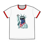 Stand With Her - Statue of Liberty Ringer Tee