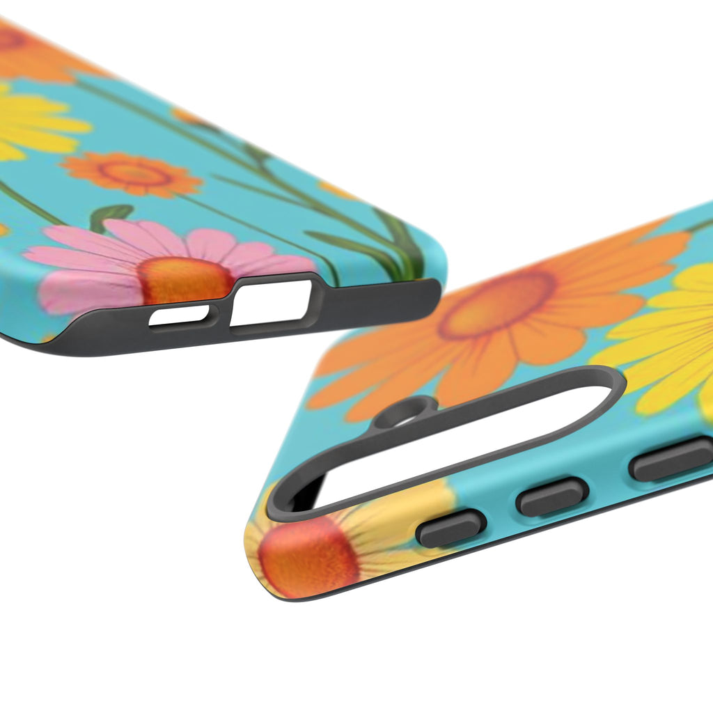 Floral Daisy Tough Case for Android