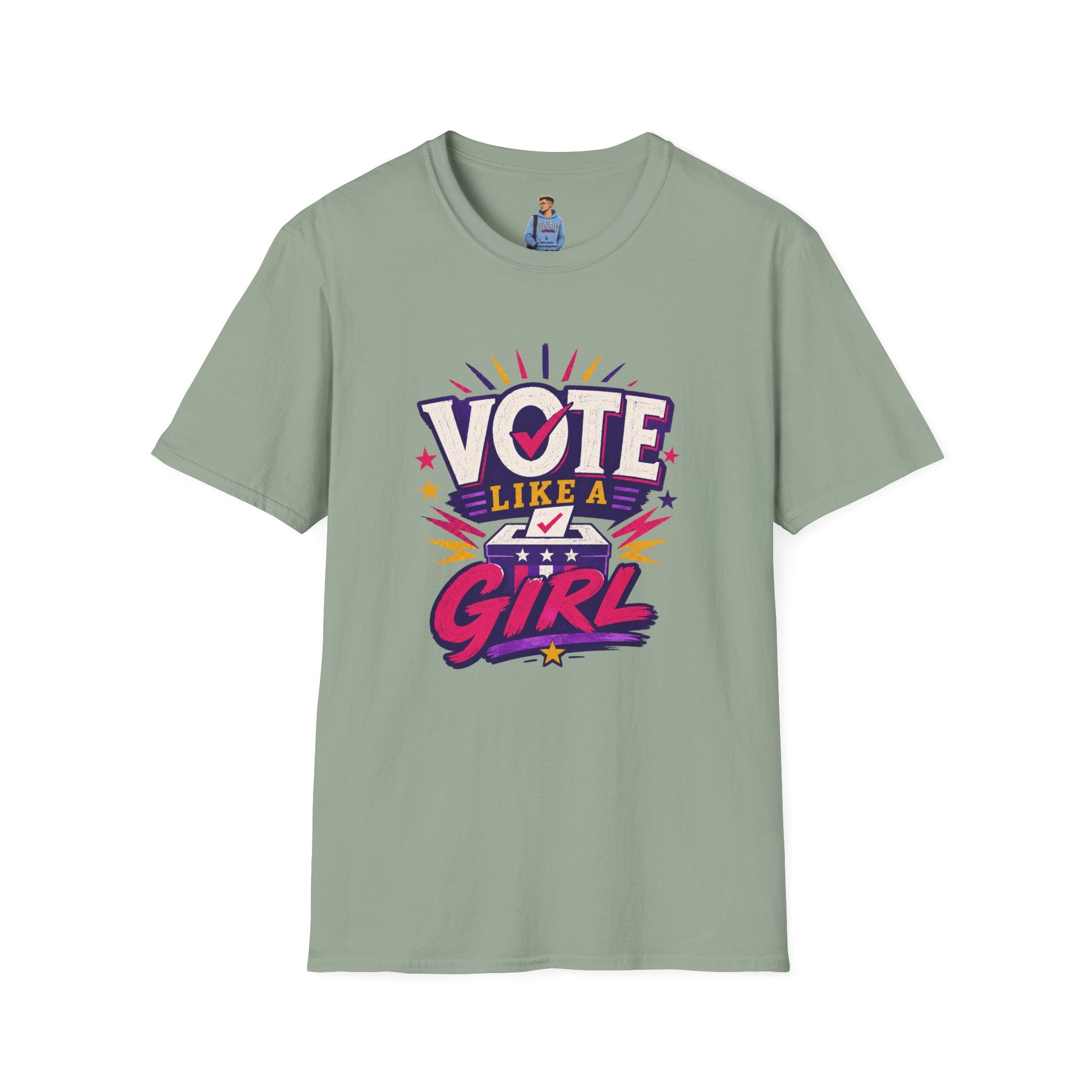 Vote Like a Girl T-Shirt