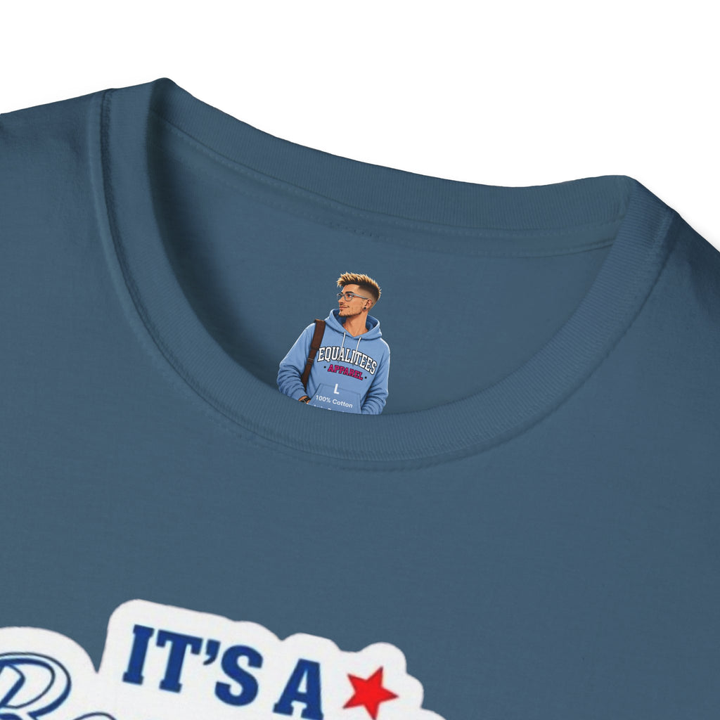 Defend Democracy Unisex Softstyle T-Shirt - Perfect for Activism and Everyday Wear