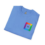 Pride-Theme Unisex Softstyle T-Shirt - "True freedom is Equality for ALL"
