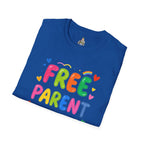 Free Parent Hugs T-Shirt — Colorful Affirming Pride