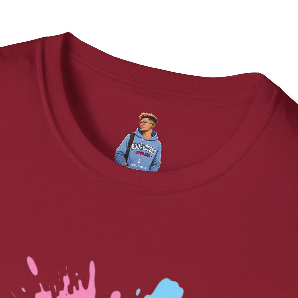 Protect Trans Kids Unisex Softstyle T-Shirt - Supportive LGBTQ+ Apparel