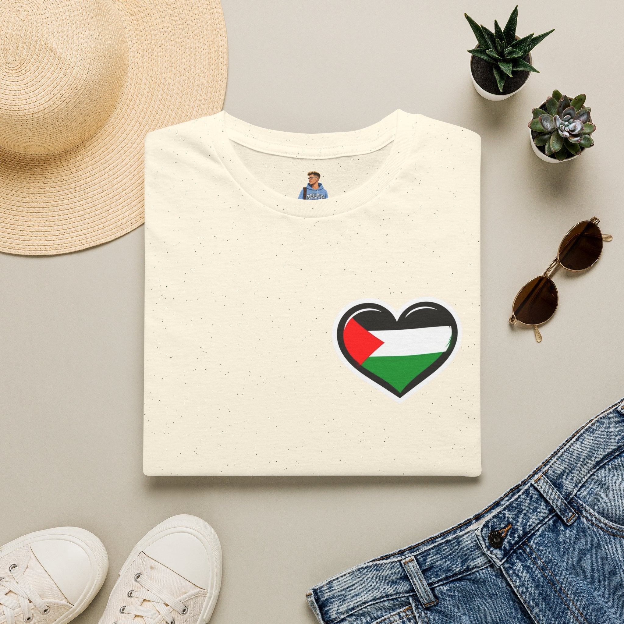 Stand with Gaza & We Are All Palestine Graphic Tee