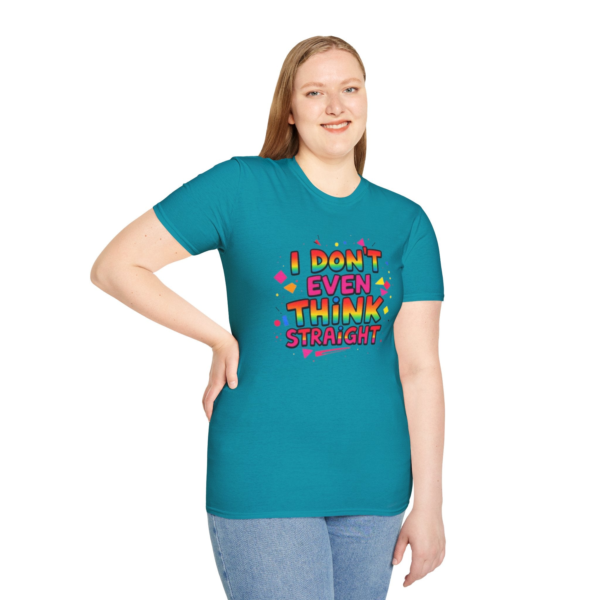 I Don't Even Think Straight Pride Tee