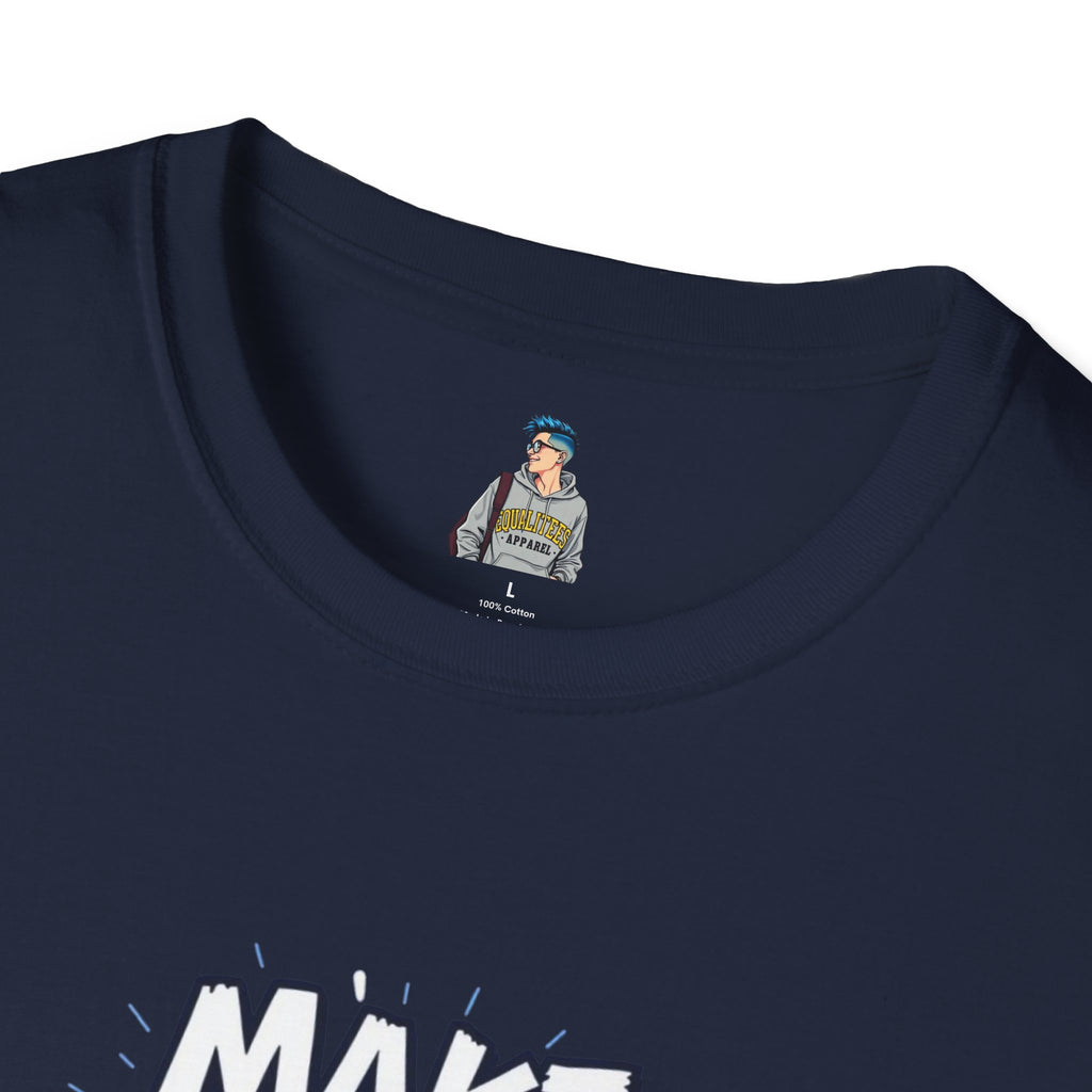 Make Good Trouble Trans Colors Graphic Unisex T-Shirt - Bold Statement Tee for Activists & Dreamers