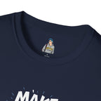 Make Good Trouble Trans Colors Graphic Unisex T-Shirt - Bold Statement Tee for Activists & Dreamers