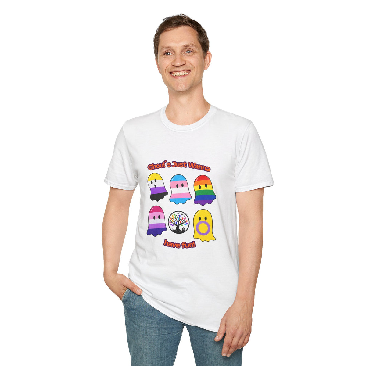 Ghouls Just Wanna Have Fun Pride Tree Las Vegas T-Shirt