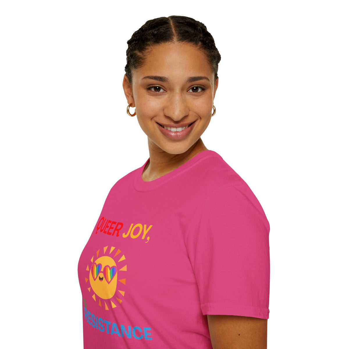 Queer Joy Is Resistance Pride Tree Las Vegas T-Shirt