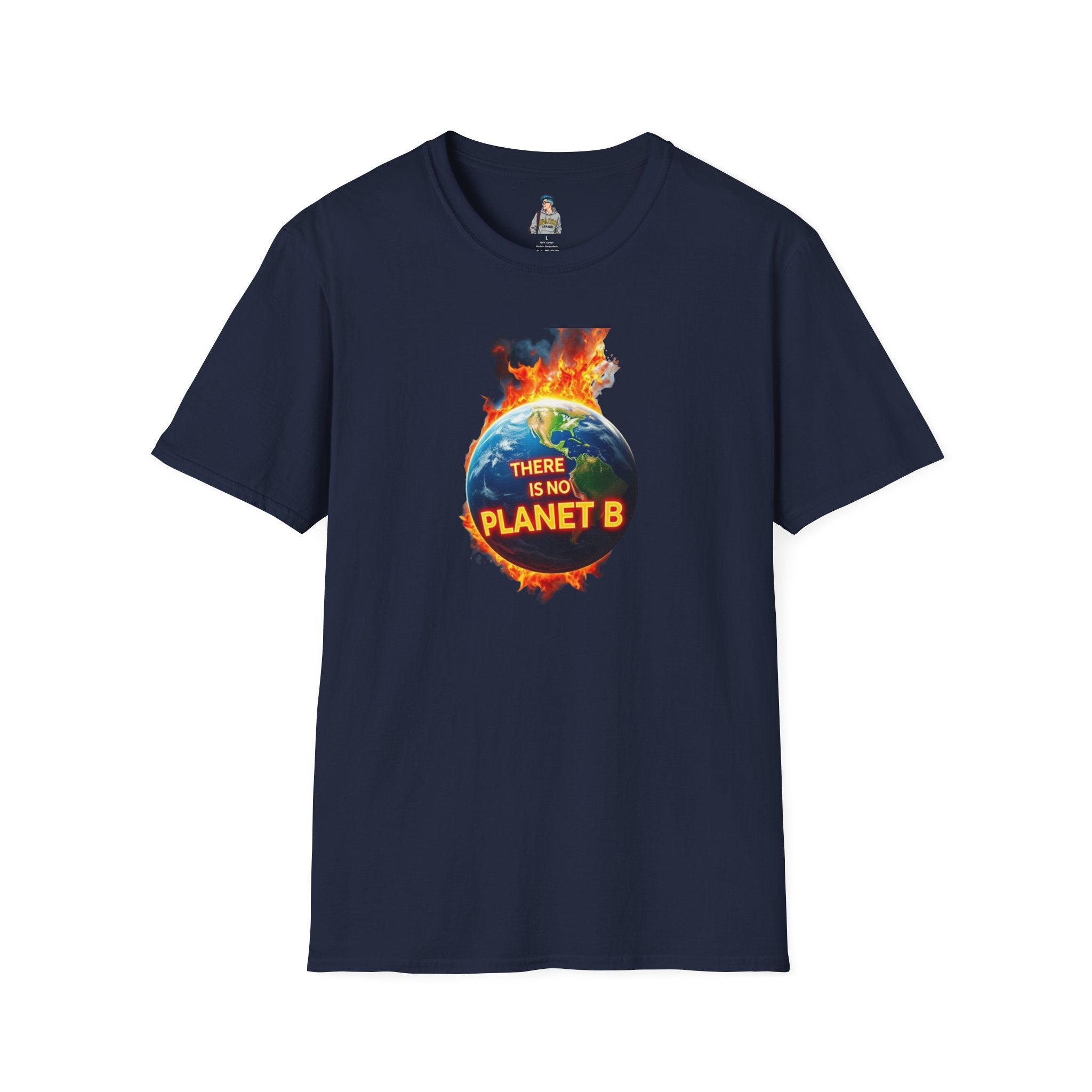 Unisex Softstyle T-Shirt - There is No Planet B Eco-Friendly Tee
