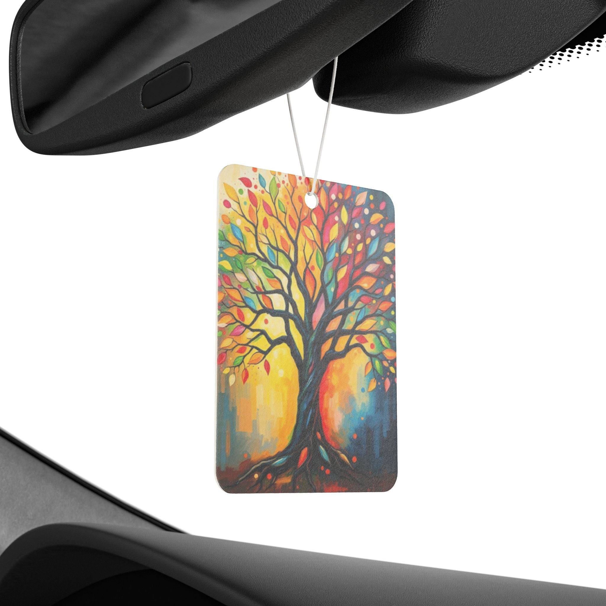 Vibrant Colors in the Tree - Car Air Freshener - Eclectic and Aromatic