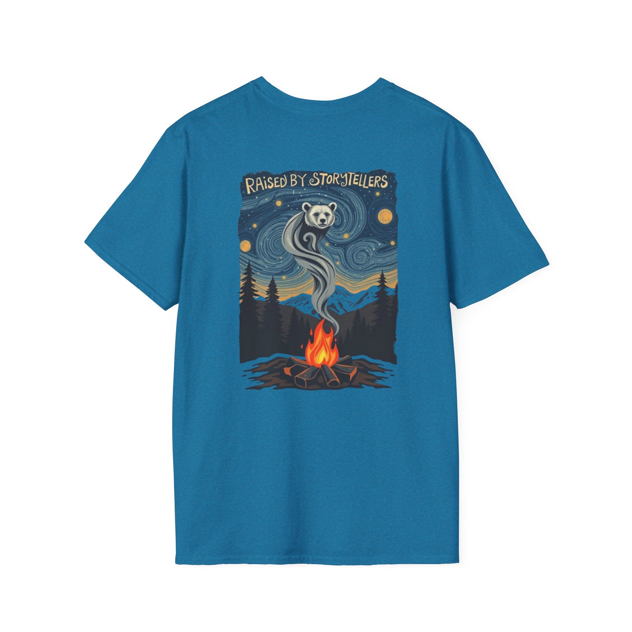 Raised by Storytellers Native Pride T-Shirt