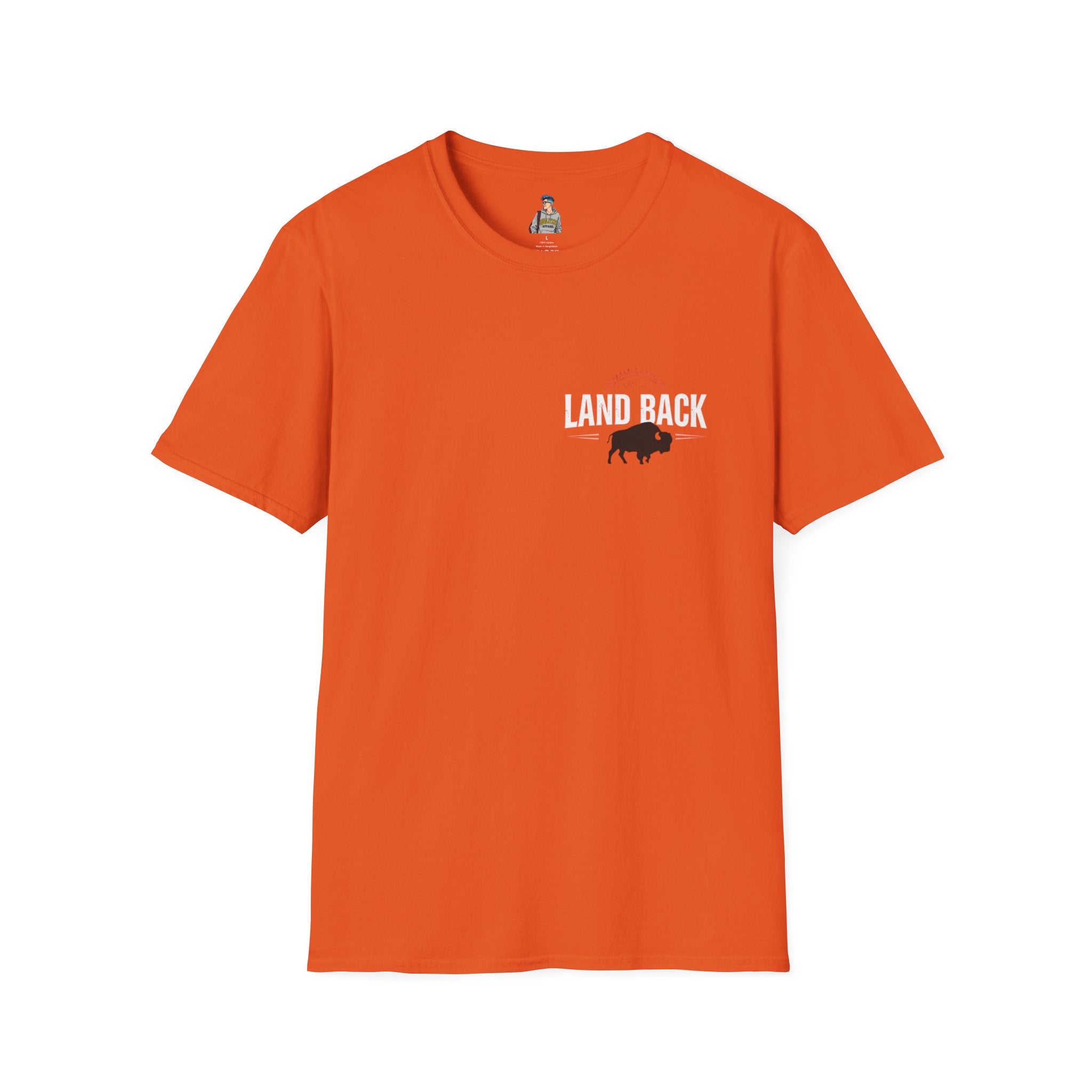 'Land Back' Unisex Softstyle T-shirt