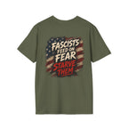 Patriots Don’t Stand For This T-Shirt — Statue of Liberty & Distressed Flag Graphic