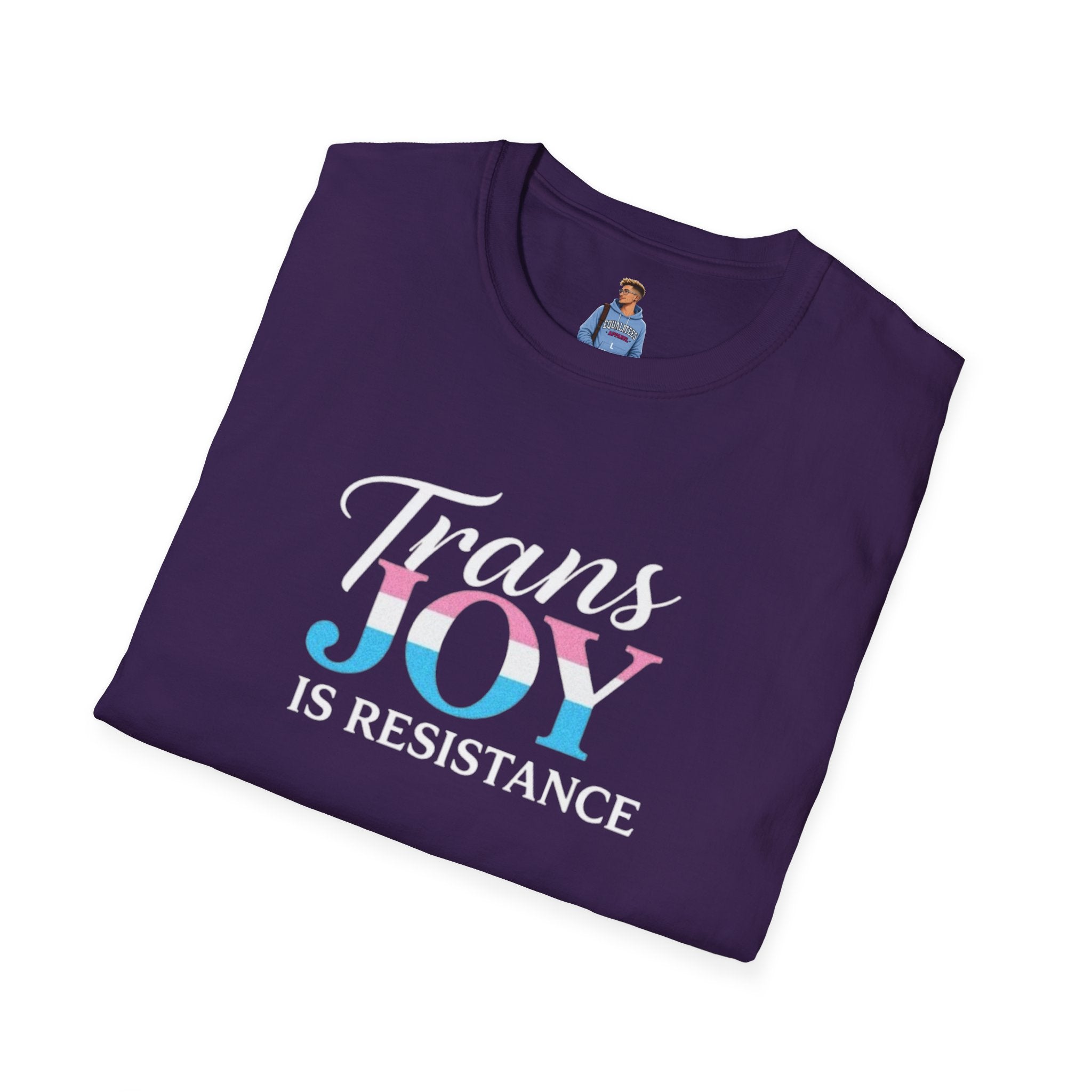 Trans Joy is Resistance Unisex T-Shirt - Celebrate Love and Empowerment