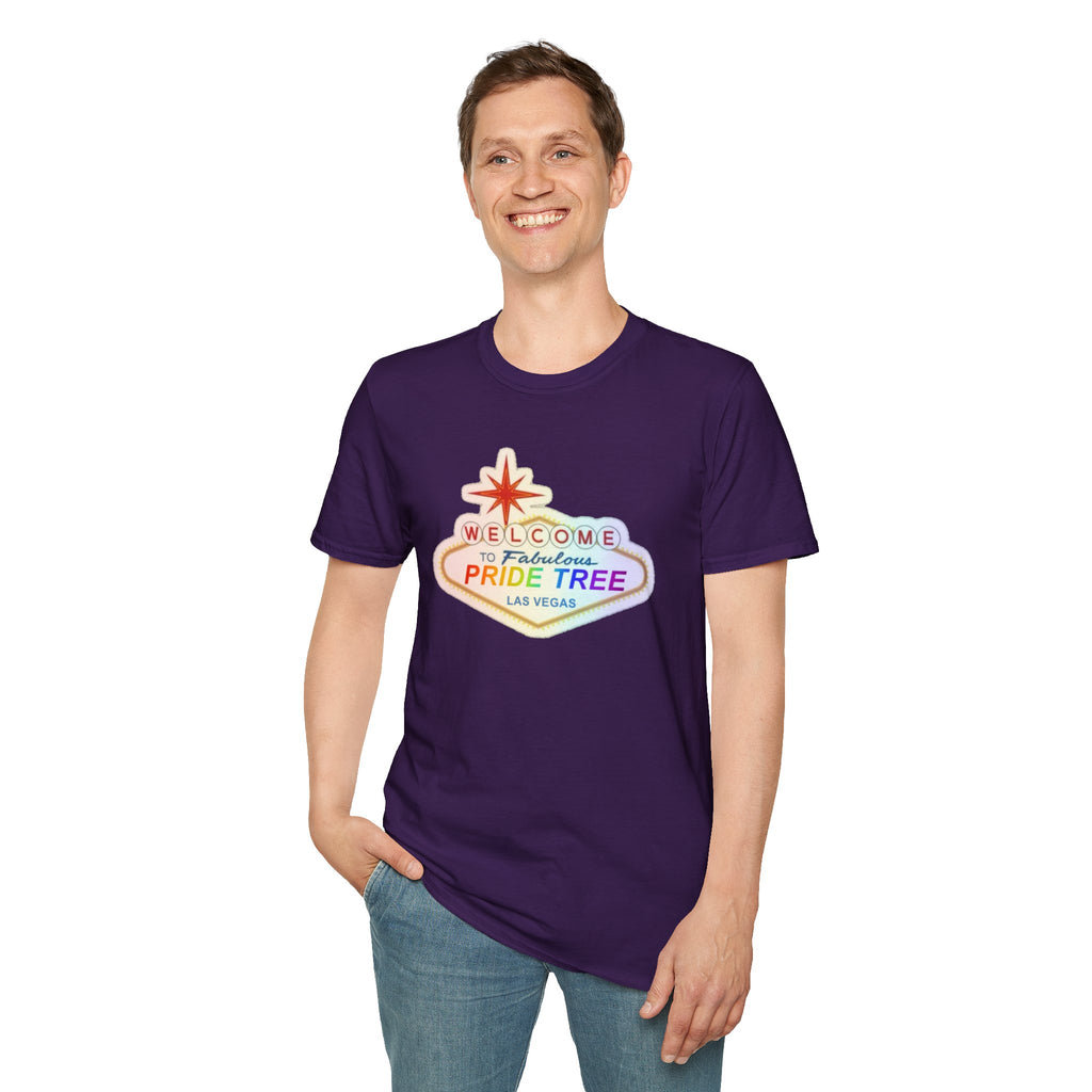 Welcome to Fabulous Pride Tree Las Vegas T-Shirt