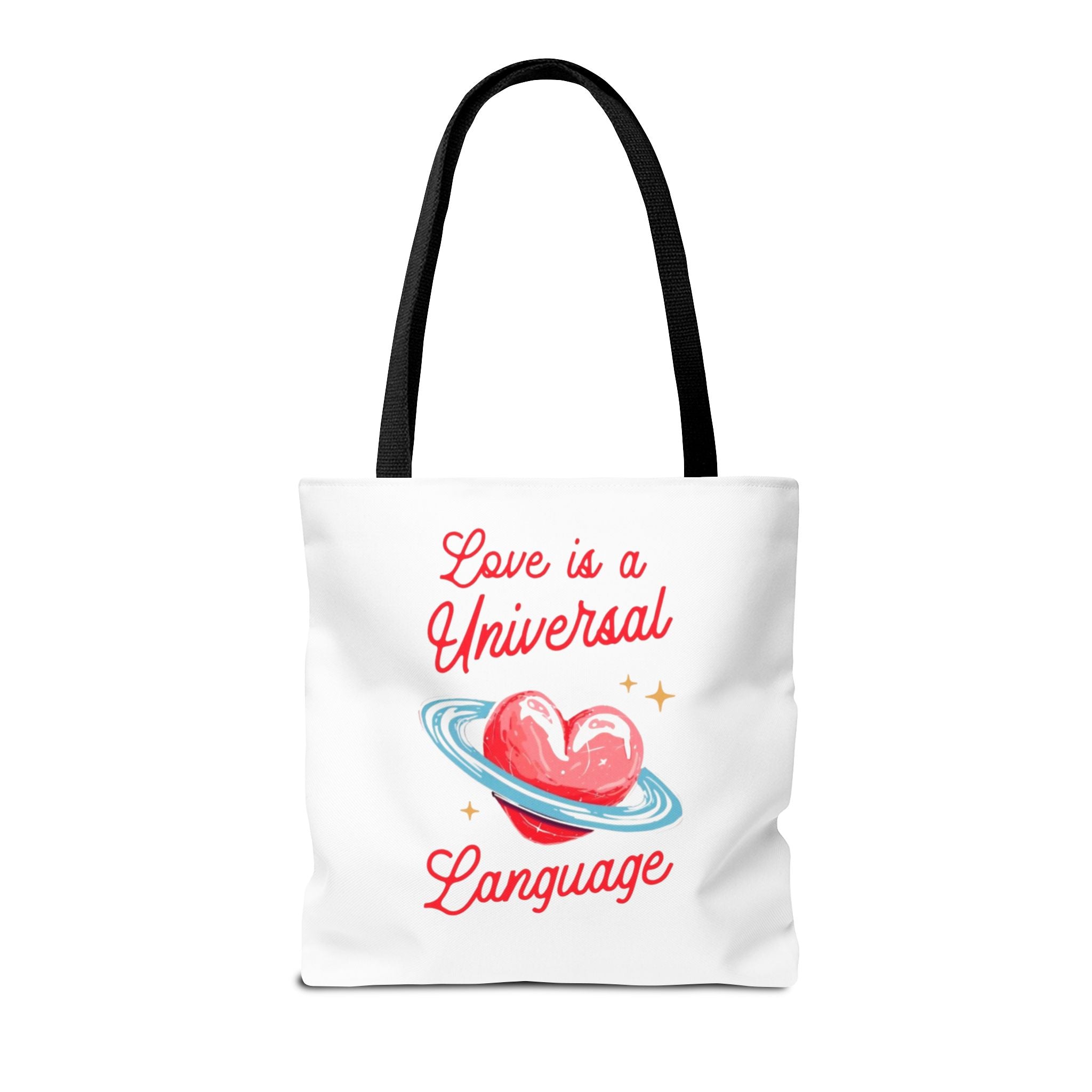 Love is a Universal Language Design - Tote Bag