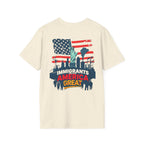 Immigrants Make America Great T-Shirt Estoy Contigo (I Am With You) Unisex Softstyle T-Shirt Classic Protest Tee